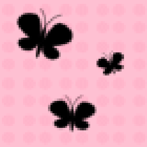 _Black_and_Pink_Butterfly_Background